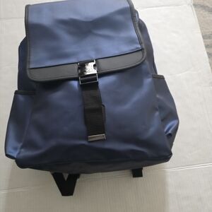 YSL Parfume Promo Adventurer Metallic Blue Backpack.
